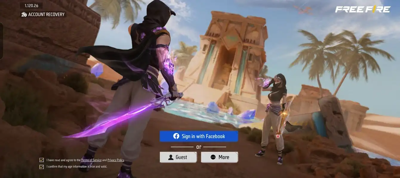FF Amazon settings and control layout preview