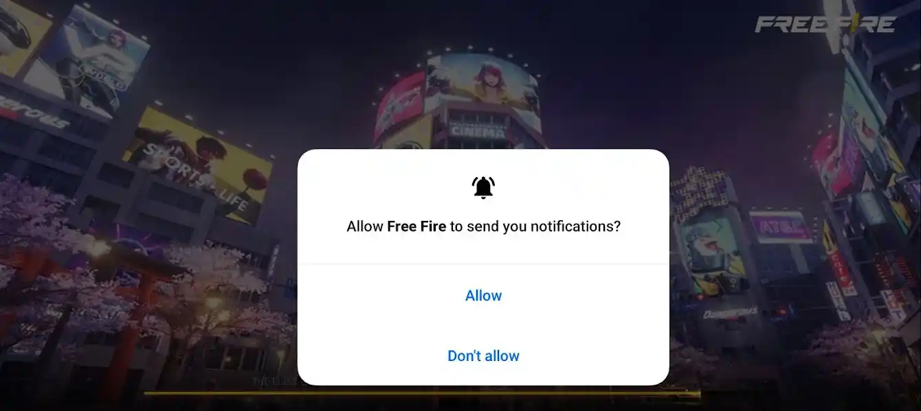 FF Amazon lobby and start screen preview